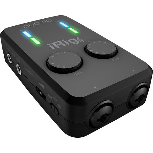 IK Multimedia iRig Pro Duo I/O 2-Channel Audio/MIDI Interface for Mobile Devices and Computers (Open Box)