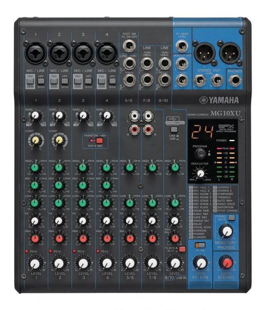 Yamaha MG10XU 10-Input Stereo Mixer