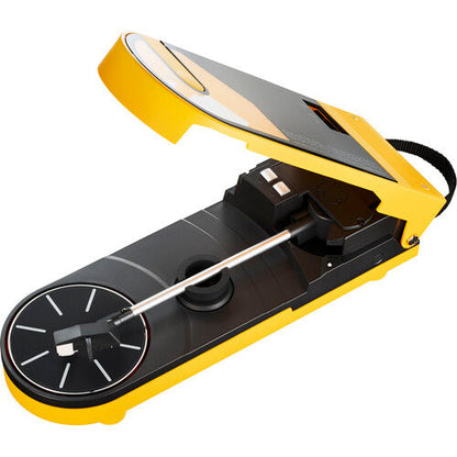 AudioTechnica AT-SB727 Sound Burger Portable Turntable with Bluetooth (Yellow) (Open Box)