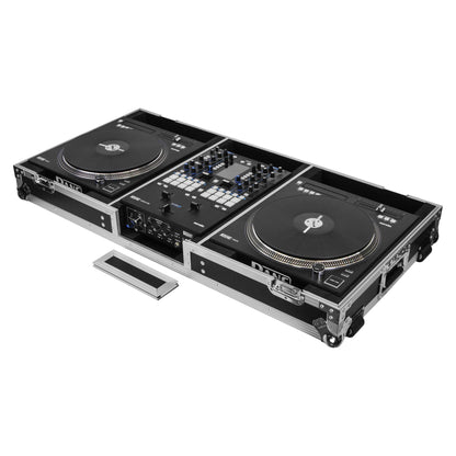 Odyssey Innovative Designs Flight Zone DJ Battle Coffin for Rane 72 Mixer and 2 Rane 12 Controllers