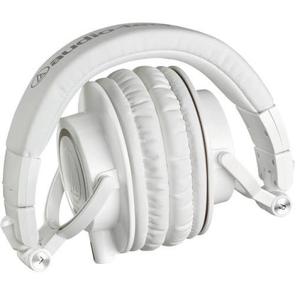 Audio Technica ATH-M50xWH Professional Studio Monitor Headphones (Open Box)