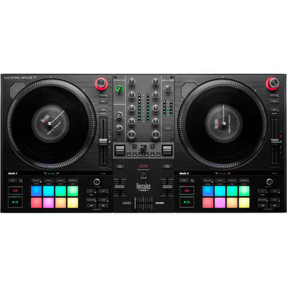 Hercules DJControl Inpulse T7 2-Deck Motorized DJ Controller Black (Open Box)