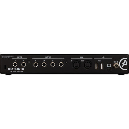 Arturia MiniFuse 4 USB-C Audio Interface, Black (Open Box)