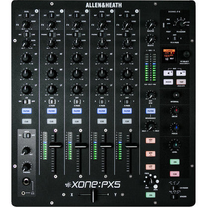 Allen & Heath XONE: PX5 - 4+1 Channel DJ Mixer with Soundcard (Open Box)