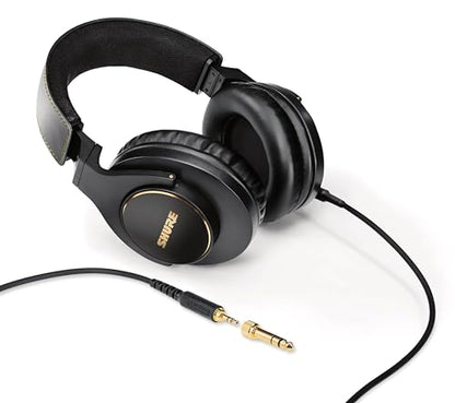 Shure SRH840A Closed-Back Over-Ear Professional Monitoring Headphones