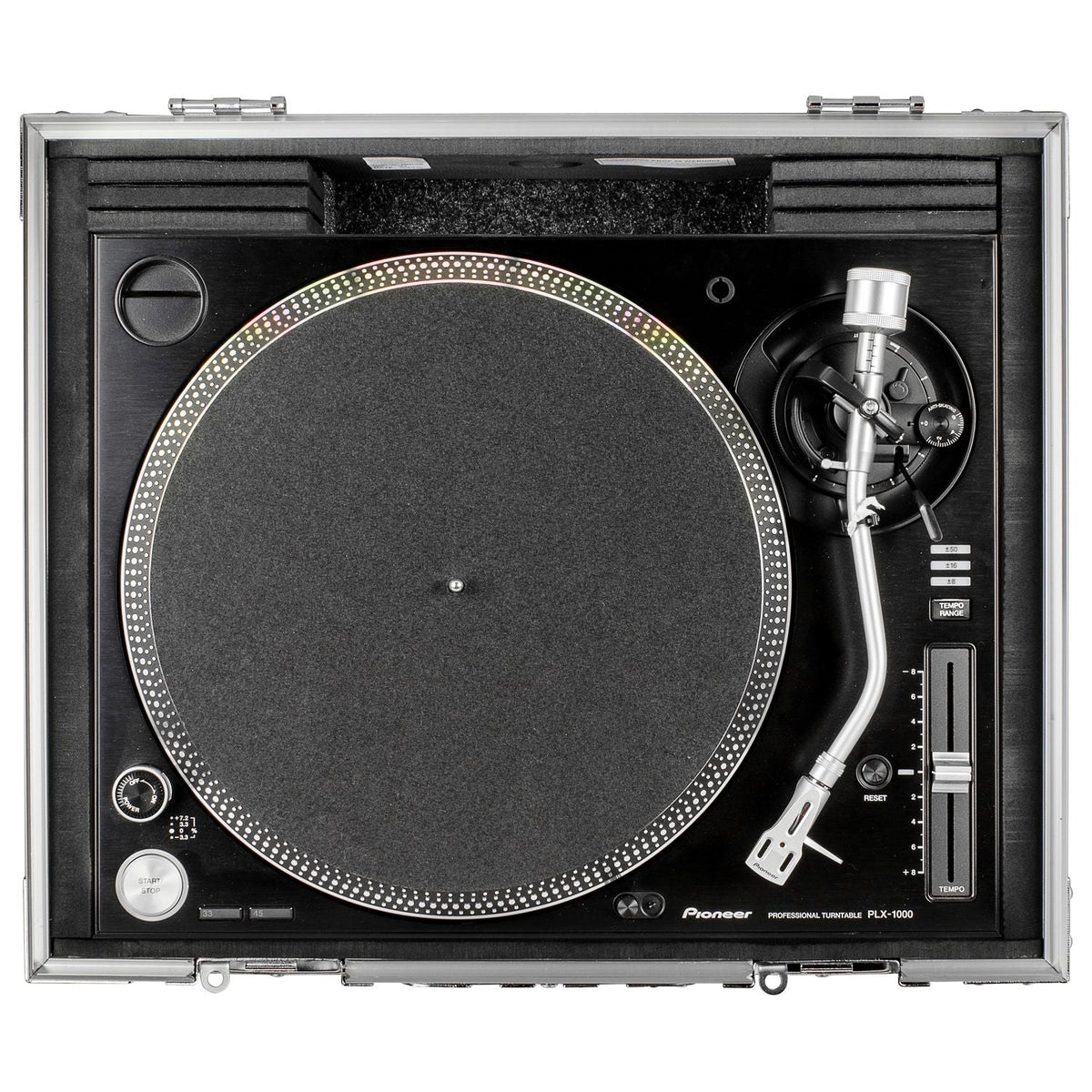Odyssey FZ1200 Flight Zone Universal 1200 Style Dj Turntable Ata Case, black (Open Box)