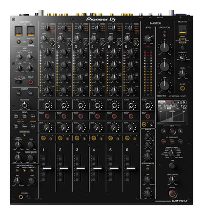Pioneer DJ DJM-V10-LF Long Fader Creative-style 6-channel  DJ Mixer (Open Box)