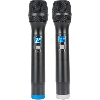 American Audio WM-219 Two-Channel UHF Wireless Handheld Microphone System (Open Box)