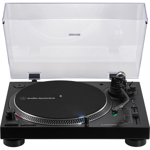 Audio-Technica Consumer AT-LP120XBT-USB Stereo Turntable with USB and Bluetooth (Black) (Open Box)