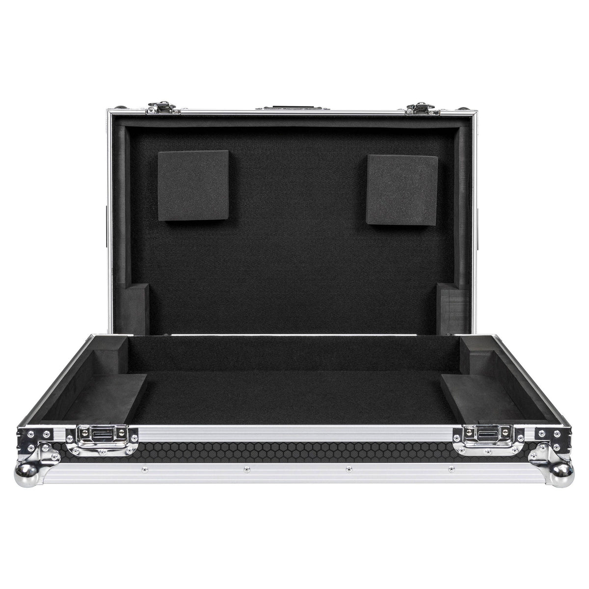 Headliner Low Profile Flight Case with Wheels, Compatible with XDJ-RX3, Black (HL10006)