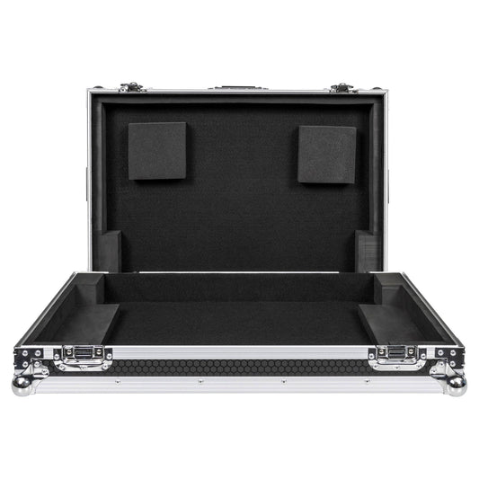Headliner Low Profile Flight Case with Wheels, Compatible with XDJ-RX3, Black (HL10006)
