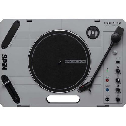 Reloop SPiN Portable Turntable System + JDD-SPCB TONE ARM Kit Bundle (Open Box)