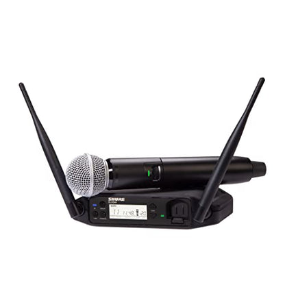 Shure GLXD24+ Dual-Band Wireless Vocal System with SM58 Microphone (Z3: 2.4, 5.8 GHz)