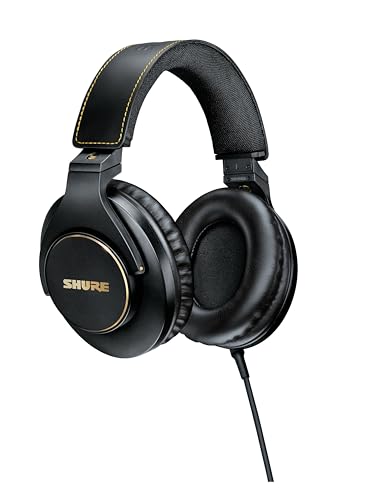 Shure SRH840A Closed-Back Over-Ear Professional Monitoring Headphones