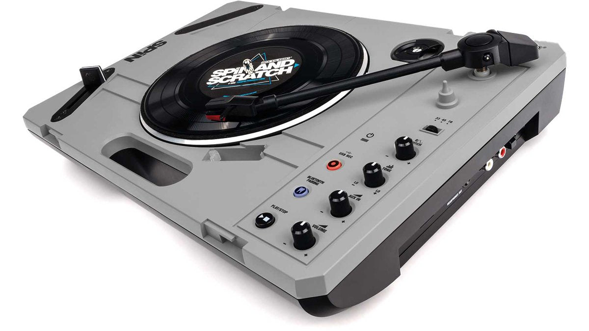 Reloop SPiN Portable Turntable System + JDD-SPCB TONE ARM Kit Bundle (Open Box)