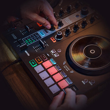Hercules DJControl Inpulse 300 2-Deck USB DJ Controller for Serato DJ Lite and DJUCED (Open Box)
