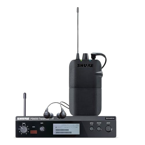 Shure PSM 300 Stereo Personal Monitor System with IEM (G20: 488-512 MHz)