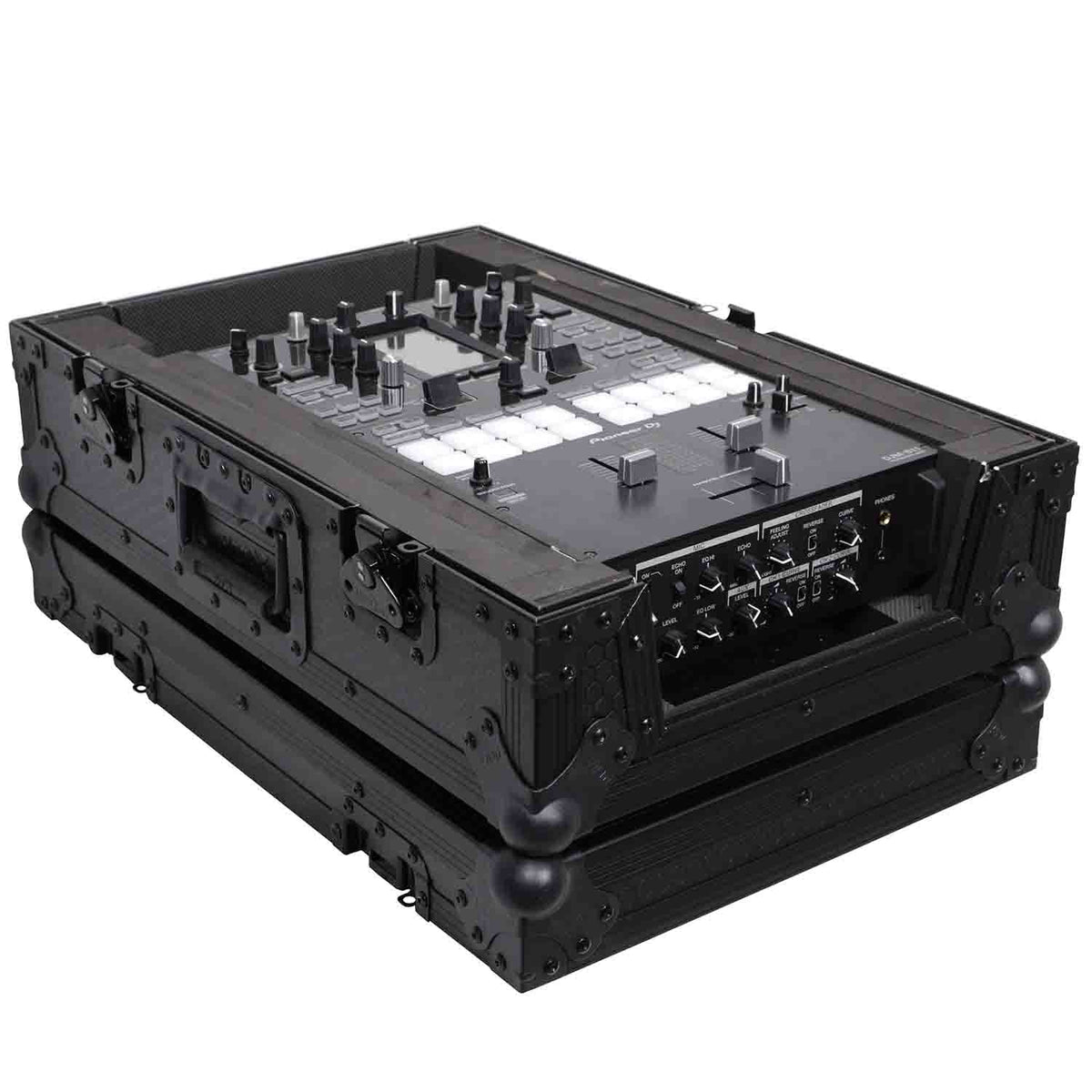 ProX XS-M11BL Universal Flight Case for Pioneer DJM-S11 and Rane SEVENTY / SEVENTY-TWO MKII Mixers (Black on Black)