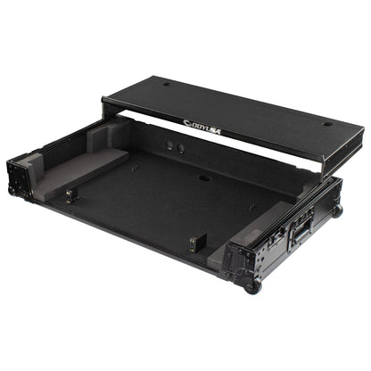 RANE FOUR I-Board Flight Case with Glide Style Laptop Platform and Wheels (Open Box)