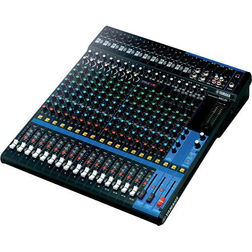 Yamaha MG20 20-Input 6-Bus Mixer,Black