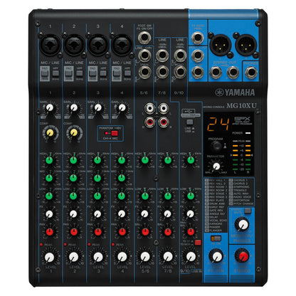 Yamaha MG10XU 10-Input Stereo Mixer (Open Box)