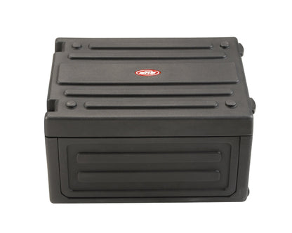 SKB Roto-Molded 4U Studio Flyer Rack Case (Black) (Open Box)