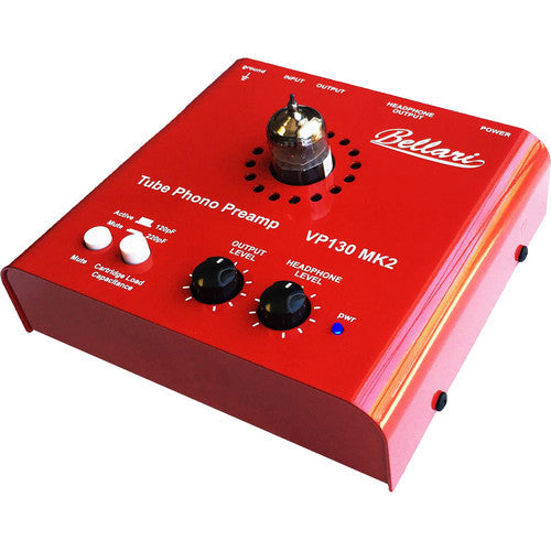 Music Hall Bellari vp130 mk2 Tube Phono Preamp with Headphone Amplifier for Moving-Magnet Cartridges (Open Box)