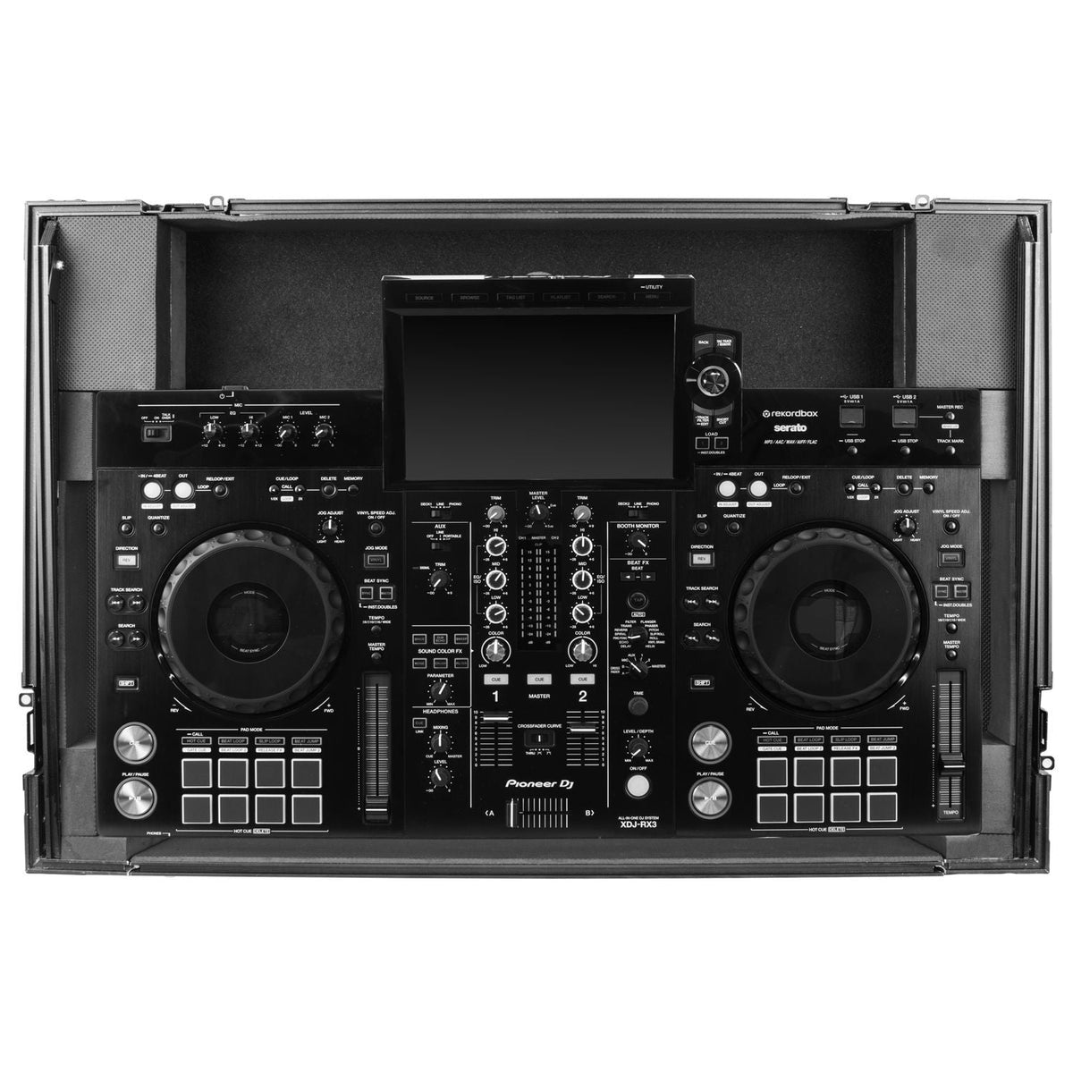 Odyssey Hexagon Industrial Board Case with Glide Platform for Pioneer XDJ-RX3 (Open Box)